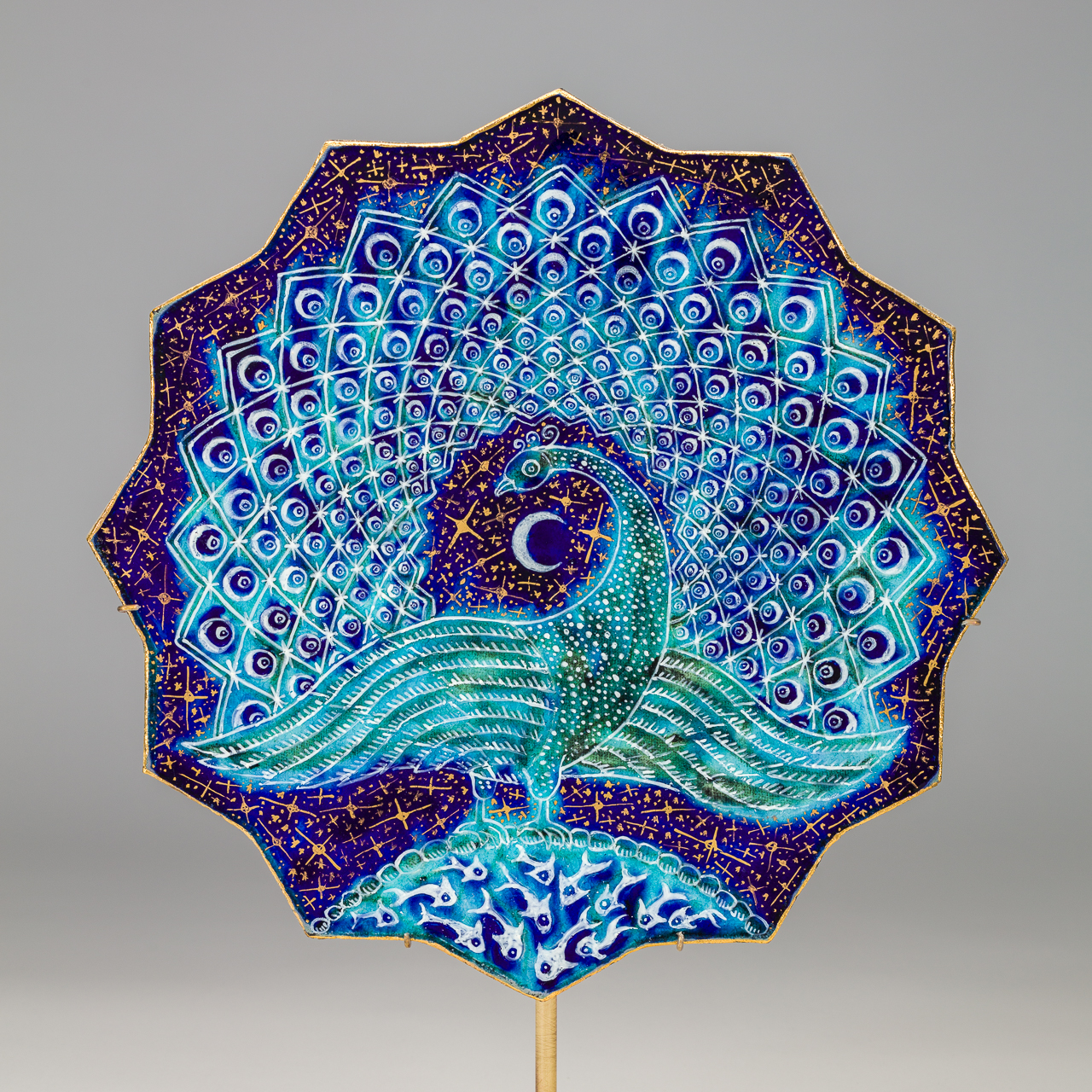 Peacock No. 1, Night Forest Series